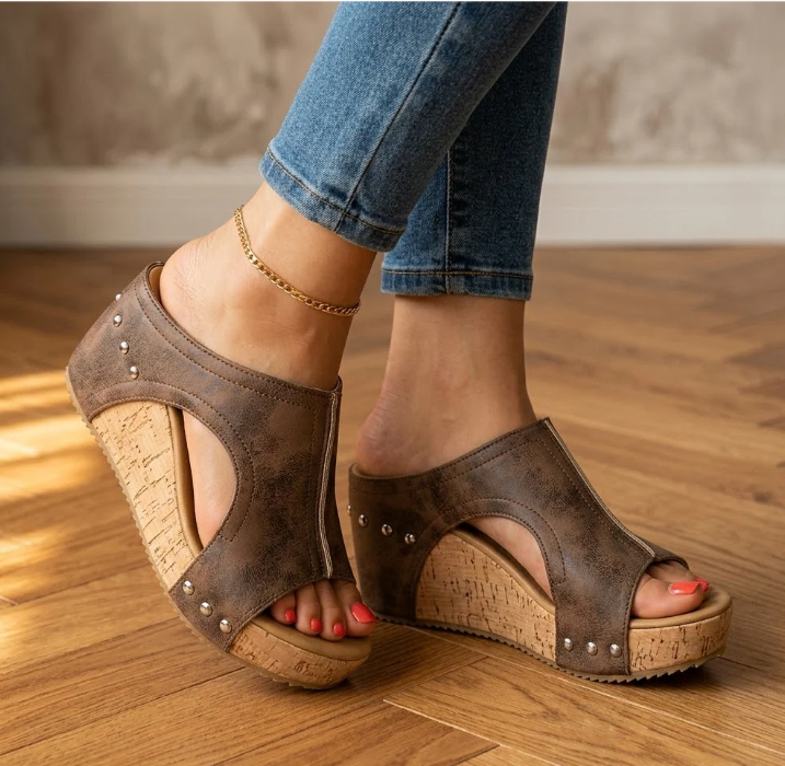 Sandales Compensées Chic