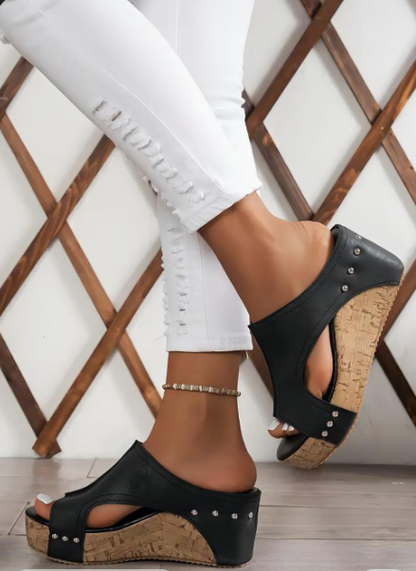 Sandales Compensées Chic